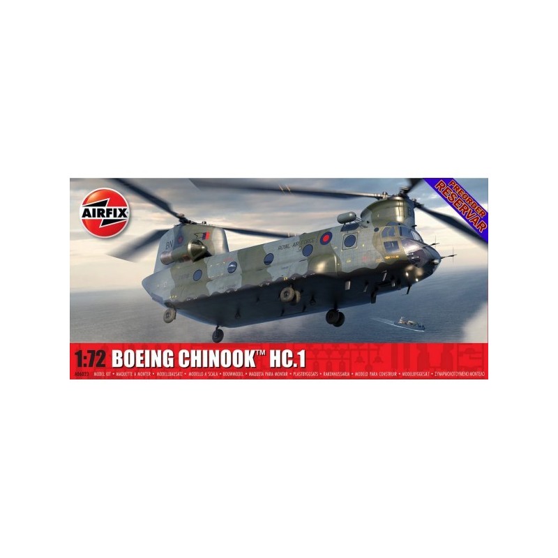 BOEING VERTOL HC.1 CHINOOK -Escala 1/72- Airfix A06023