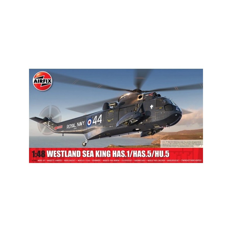 Westland Sea King HAS.1/ HAS.5/ HU.5 -Escala 1/48- Airfix A11006