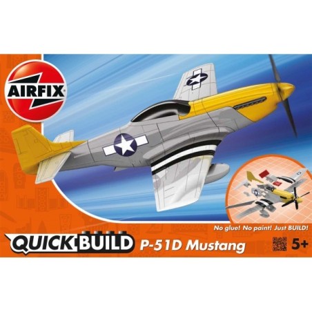 QUICKBUILD: NORTH AMERICAN P-51D MUSTANG Airfix J6016