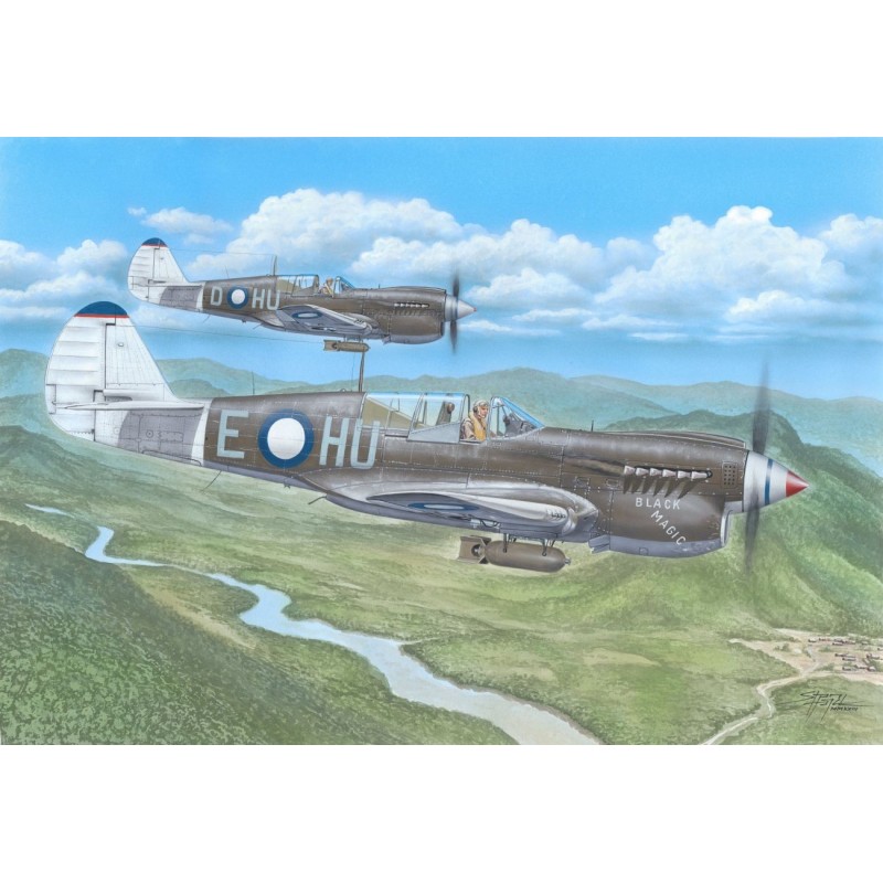 CURTISS KITTYHAWK MK-IV "Over the Mediterranean and the Pacific" -Escala 1/72- Special Hobby SH72484