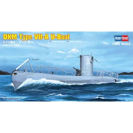 SUBMARINO TYPE VII-A - Escala 1/350- Hobby Boss 83503