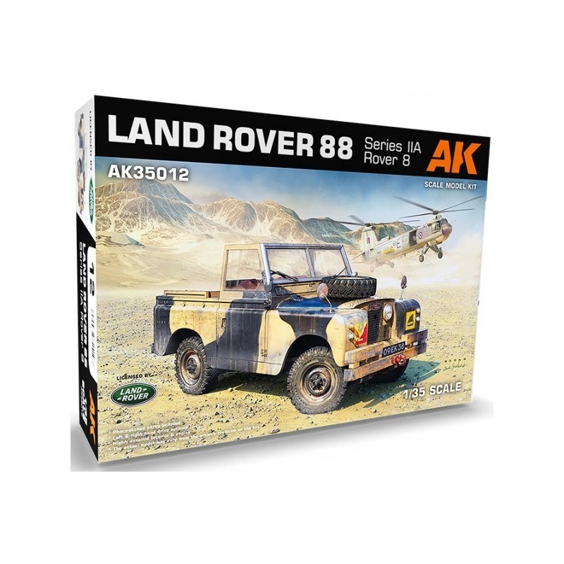 LAND ROVER 88 Serie IIA Rover 8 -Escala 1/35- AK Interactive AK35012