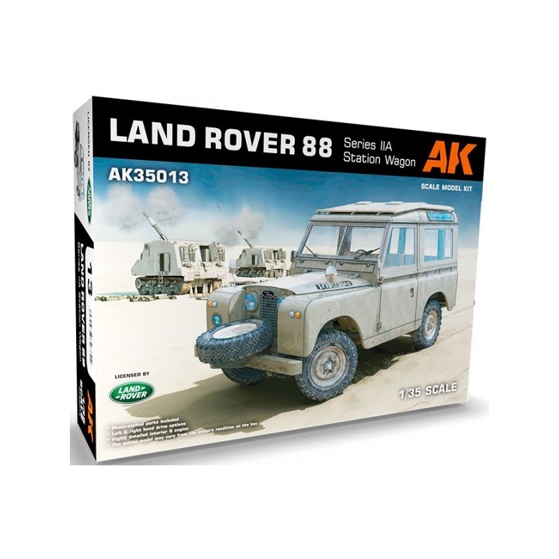 LAND ROVER 88 Serie IIA Station Wagon -Escala 1/35- AK Interactive AK35013