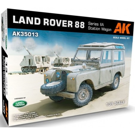 LAND ROVER 88 Serie IIA Station Wagon -Escala 1/35- AK Interactive AK35013