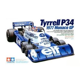 TYRRELL P34 G.P. MONACO 1977 -Escala 1/20- Tamiya 20053