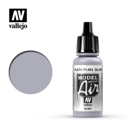 PINTURA ACRILICA PLATA (18 ml) - Model Air 71063