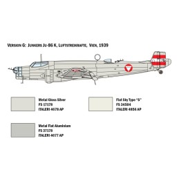 JUNKER JU-86 E1 / E2 escala 1/72 - Italeri 1391