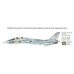 GRUMMAN F-14 A TOMCAT 50 Aniversario - ESCALA 1/72 ITALERI 1414