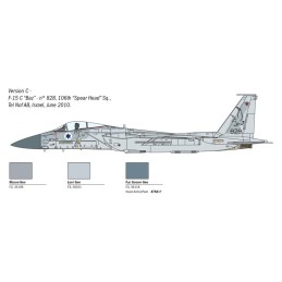 MCDONNEL DOUGLAS F-15C EAGLE - ESCALA 1/72 - ITALERI 1415