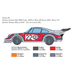 PORSCHE 934 RSR -Escala 1/24- Italeri 3625