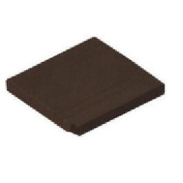 BALDOSA MARRON OSCURA (30 x 30 x 4 mm) 25 unidades -Escala 1/10- Domus 1081