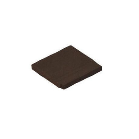 BALDOSA MARRON OSCURA (30 x 30 x 4 mm) 25 unidades -Escala 1/10- Domus 1081