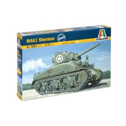 CARRO DE COMBATE M-4 A1 SHERMAN - ESCALA 1/72 - ITALERI 7003