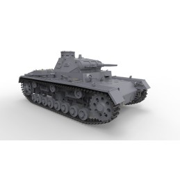 CARRO DE COMBATE Sd.Kfz. 141 PANZER III Ausf. B y Tripulantes -Escala 1/35- MiniArt Model 35221