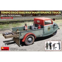 FURGONETA TEMPO E400 MANTENIMIENTO FERROCARRIL -Escala 1/35- MiniArt 38063