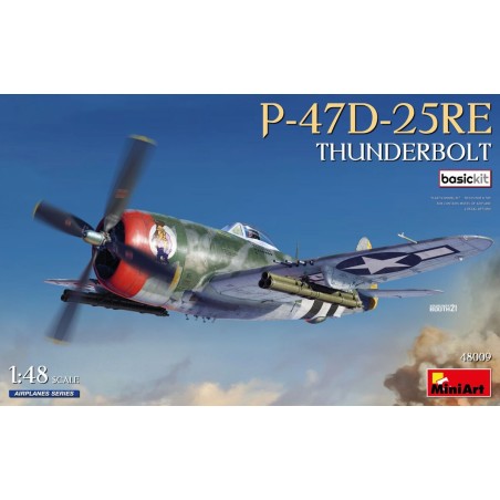 REPUBLIC P-47 D-25RD THUNDERBOLT -Escala 1/48- MiniArt 48009