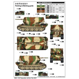 CARRO ANTIAEREO FLAKPANZER y FLAK-36/37 88 mm -Escala 1/35- Trumpeter 09531