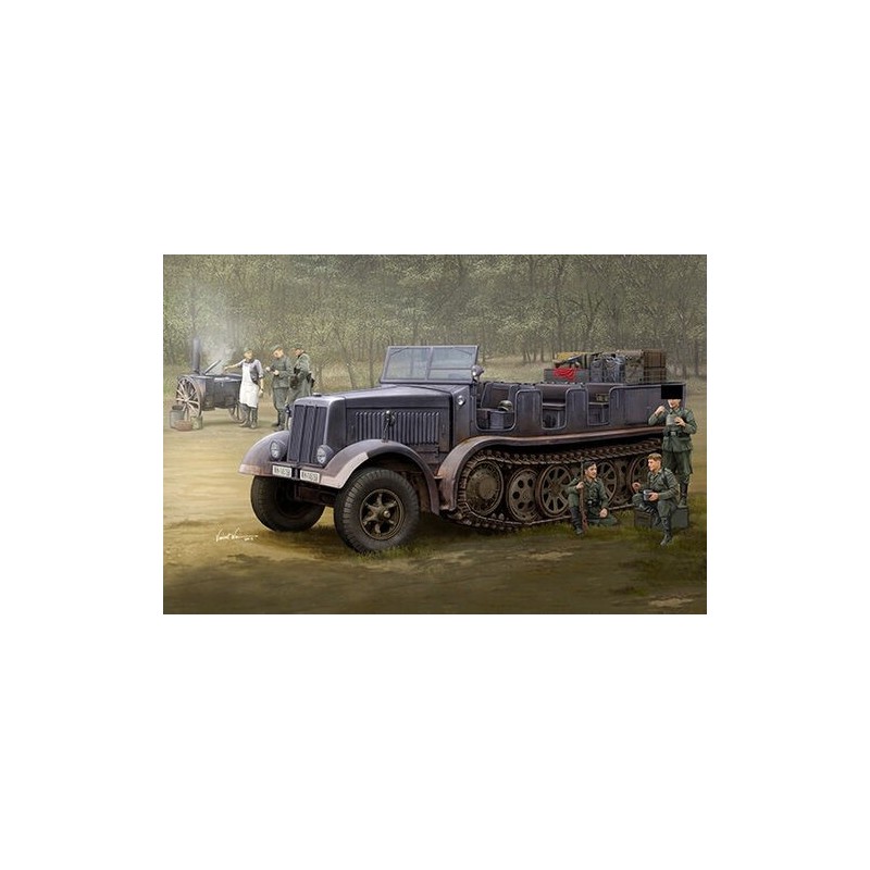 TRACTOR DE ARTILLERIA Sd.Kfz. 8 DB9 1/35 - Trumpeter 09538