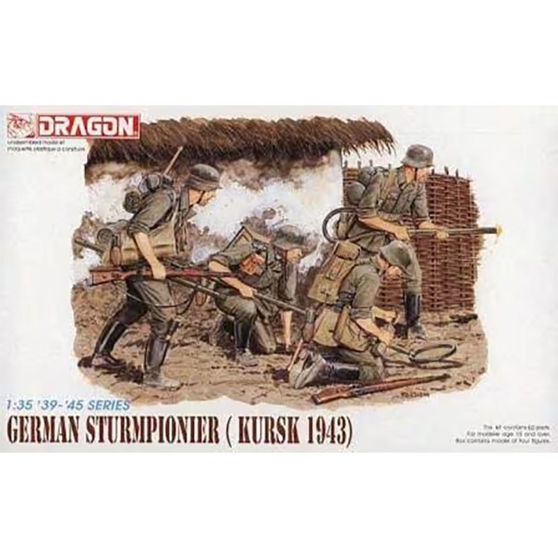 ZAPADORES ALEMANES STURMPIONIER (KURSK 1943) -Escala 1/35- Dragon Models 6024