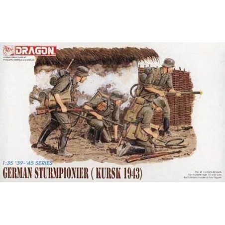 ZAPADORES ALEMANES STURMPIONIER (KURSK 1943) -Escala 1/35- Dragon Models 6024