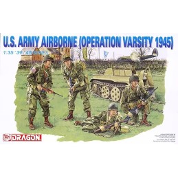 PARACAIDISTA USA Operation VARSITY 1945 -Escala 1/35- Dragon Models 6148