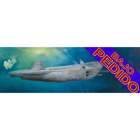 SUBMARINO TYPE VIIC U-552 -Escala 1/48 - Trumpeter 06801