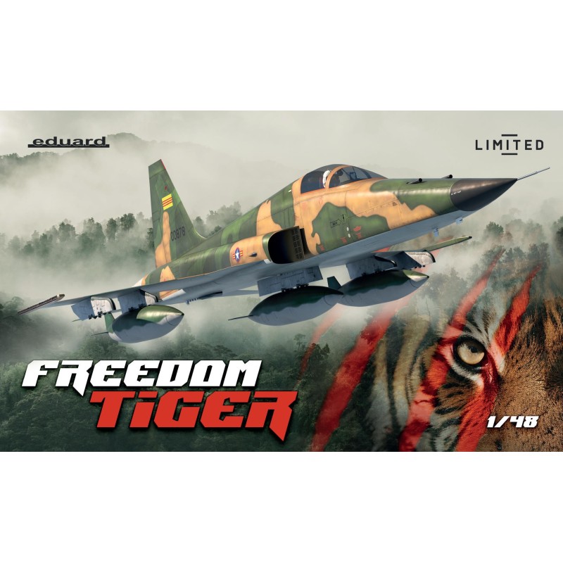 NORTHORP F-5 E FREEDON TIGER Limited Edition -Escala 1/48 - Eduard 11182