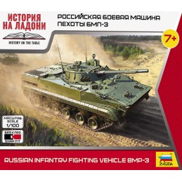 VEHICULO DE COMBATE DE INFANTERIA BMP-3 -Escala 1/100- Zvezda 7427