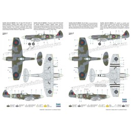 SUPERMARINE SPITFIRE MK-XII y BOMBA VOLANTE V-1 -Escala 1/48- Special Hobby SH48192