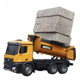 CAMION DUMPER RADIO CONTROL - ESCALA 1/14 - 16 CANALES -- HUINA 1573