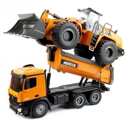 CAMION DUMPER RADIO CONTROL - ESCALA 1/14 - 16 CANALES -- HUINA 1573