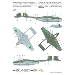 de HAVILLAND DH.100 VAMPIRE Mk.I The First Jet - Escala 1/72 - Special Hobby HOBBY 72339