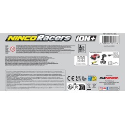 NINCORACERS ION+ ESCALA 1/18 COCHE ELECTRICO RADIOCONTROL NINCOHOBBY 93178