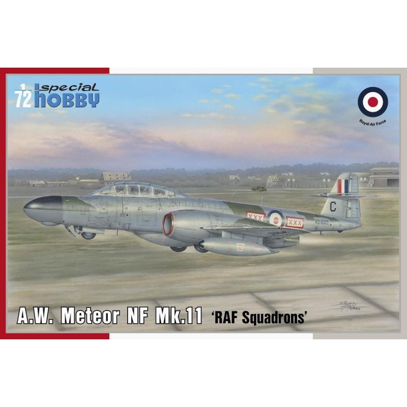 GLOSTER METEOR NF.MK11 RAF SQUADRONS -Escala 1/72- Special Hobby SH72437