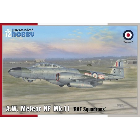 GLOSTER METEOR NF.MK11 RAF SQUADRONS -Escala 1/72- Special Hobby SH72437