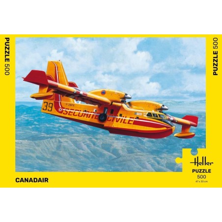 PUZZLE 500 pzas. CANADAIR CL-415 - Heller 20370