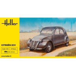 CITROËN 2 CV -Escala 1/43- Heller 80175