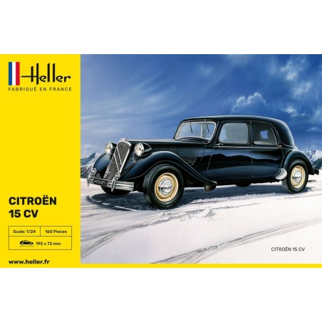 CITROËN 15 CV -Escala 1/24- Heller 80763