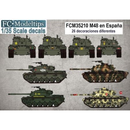 CALCAS M-48 EN ESPAÑA ESCALA 1/35