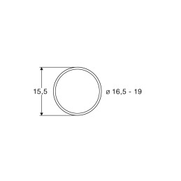 AROS DE ADHERENCIA 16,6 - 19,00 mm 10 unidades