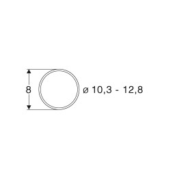 AROS ADHERENCIA 10,3 - 12,8 mm 10 unidades