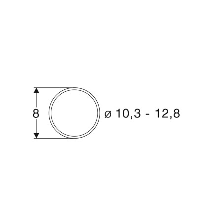 AROS ADHERENCIA 10,3 - 12,8 mm 10 unidades