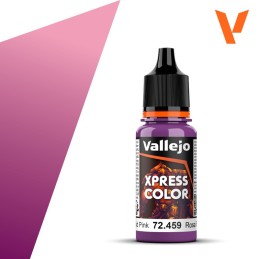 PINTURA Xpress Color ROSA FLUIDO 18 ml - Acrylicos Vallejo 72459