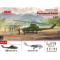 U.S. ARMY FORWARD BASE VIETNAM -Escala 1/48- ICM 48303