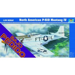 NORTH AMERICAN P-51 D MUSTANG -Escala 1/24- Trumpeter 02401