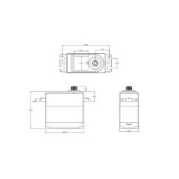 SERVO SRT CH6020 CAR HV CORELESS CAJA SEMI-METALICA 20KG 0.09S. 1/8