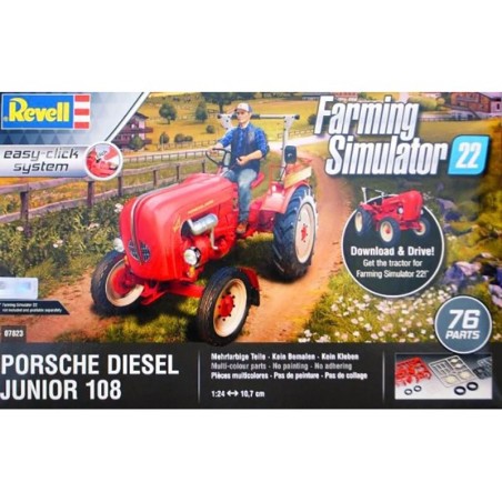 TRACTOR PORSCHE DIESEL JUNIOR 108 Farmi