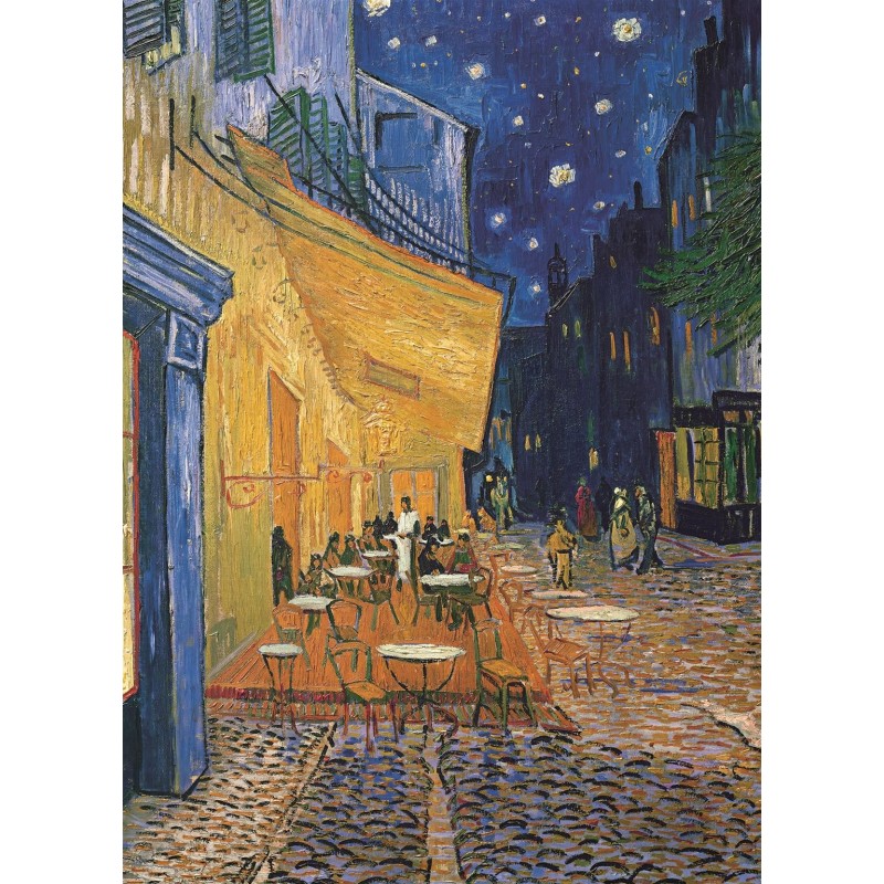 PUZZLE 1000 PZAS CAF? DE NOCHE, EXTERIOR 47,7X67,7 CM