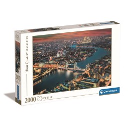 PUZZLE 2000 pzs LONDON AERIAL VIEW - Clementoni 32082