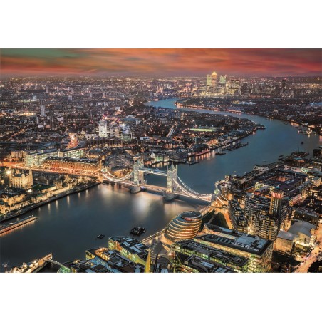 PUZZLE 2000 pzs LONDON AERIAL VIEW - Clementoni 32082